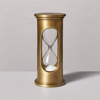 Decorative Brass Hourglass Antique Finish - Hearth & Hand™ with Magnolia