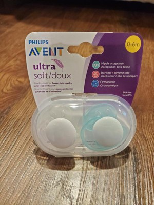 Philips Avent ultra soft ciuccio - 4 ciucci morb…