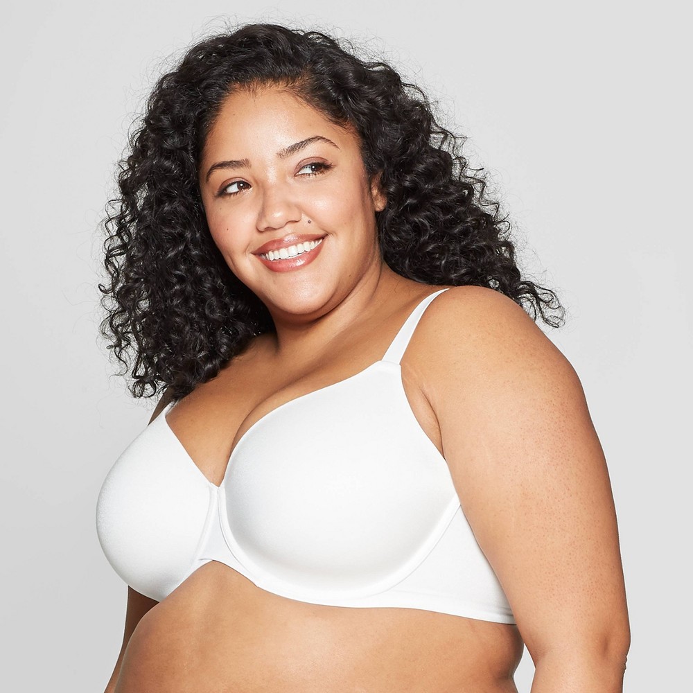 Women's Superstar Lightly Lined T-Shirt Bra - Auden™ White 40DDD
