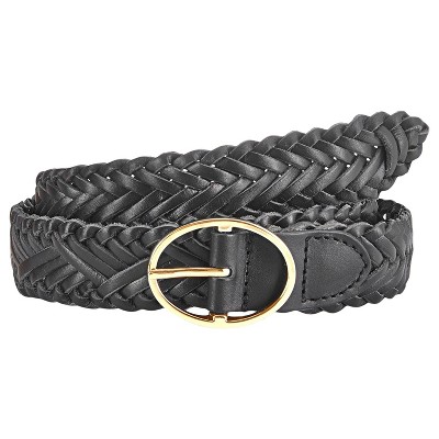 Women's Woven Leather Belt - LASCANA