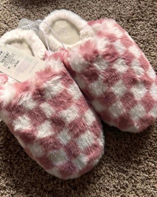 Louis Vuitton Slippers Pink Fluffy