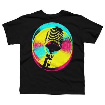 Boy's Design By Humans Colors and Records By clingcling T-Shirt