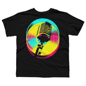 Boy's Design By Humans Colors and Records By clingcling T-Shirt - 1 of 4