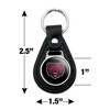 State University of New York at Potsdam Secondary Logo Black Leather Keychain - 2 of 4