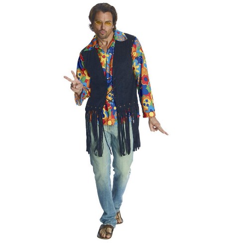 Rubies Mens Flower Power Hippie Costume X Large : Target
