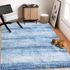 Vintage Floral Rug Distressed Washable Area Rugs for Living Room Bedroom - 3 of 4
