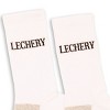 LECHERY Unisex Sports Crew Socks (1 Pair) - 3 of 4
