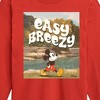 Boys' - Disney - Easy Breezy Long Sleeve Graphic T-Shirt - 2 of 4