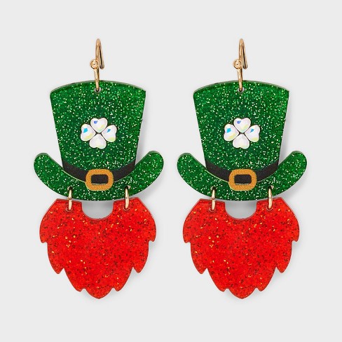 Target on sale green earrings