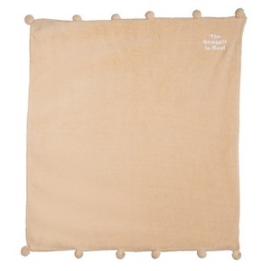 Totalee Gift The Snuggle Is Real Blanket Polyester Brown - 1 of 2
