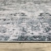 Oriental Weavers Charleston CHA03 Navy / Ivory Indoor Area Rug - 2' x 8' - 3 of 4