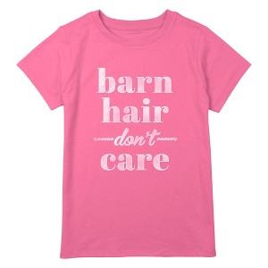 Girl's Lost Gods Barn Hair Don't Care T-Shirt - 1 of 3