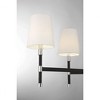 Savoy House Brody 6 - Light Chandelier in  Matte Black/Polished nickel - 4 of 4