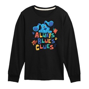 Boys' - Blue's Clues & You! - Always Blue's Clues Long Sleeve Graphic T-Shirt - 1 of 3
