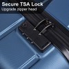 Luggage Set of 3, Suitcases with Spinner Wheels Hardside Expandable Luggage Suitcase Set with TSA Lock for Travel-Dark Blue - 2 of 4
