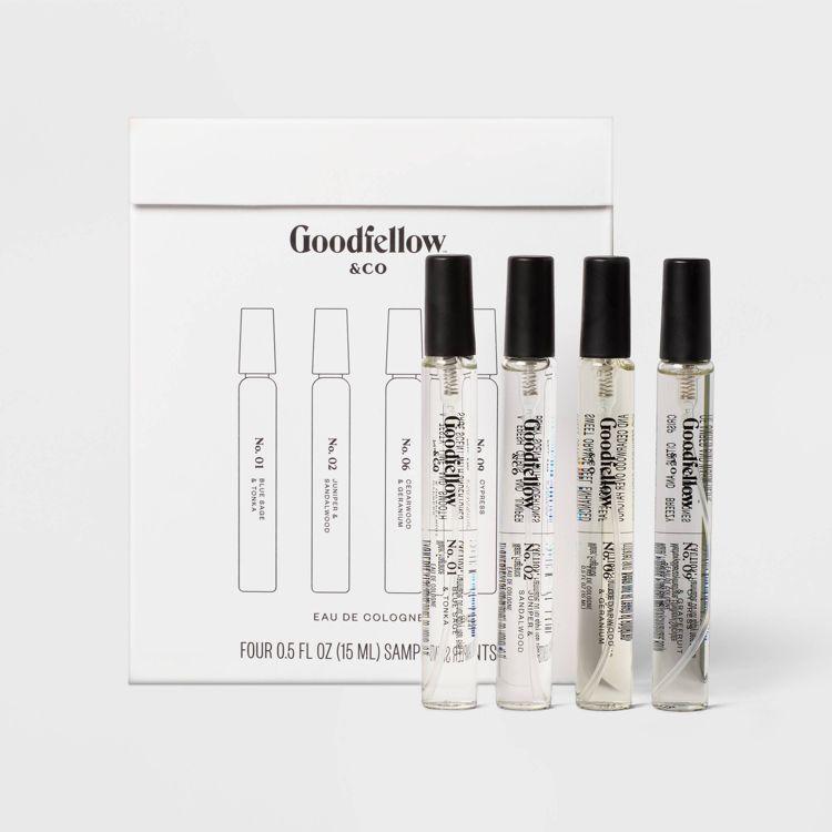 Men's Cologne Sampler Set - Trial Size - 0.5 fl oz/4ct - Goodfellow ...