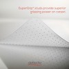 deflecto All Day Use Chair Mat - All Carpet Types, 36 x 48, Rectangular, Clear - 2 of 4
