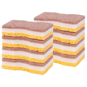 REGALWOVEN Non-Scratch Dual-Sided Household Bathroom Cleaning Sponges - 1 of 4