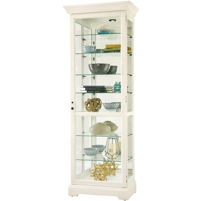 Howard Miller 680662 Chesterbrook V Curio Cabinet 680662 Aged Linen