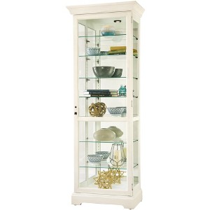 Howard Miller 680662 Chesterbrook V Curio Cabinet 680662 Aged Linen - 1 of 4