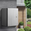 VEVOR Steel Electrical Box, 16"x 12"x 10", 304 Stainless Steel Electrical Enclosure Box, Wall-Mounted Outdoor Electrical Electronic Equipment, Silver - 2 of 4