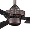 54" Minka Aire Steal Gun Metal Ceiling Fan with Wall Control - 3 of 4
