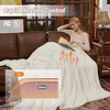 GustoWave Heated Blanket Throw - Soft Flannel Blanket with Controller, Fast Heating Machine Washable - 3 of 4