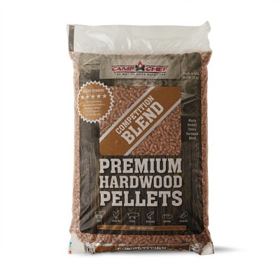 Camp Chef Smoker Grill Natural Competition Blend Hardwood Pellets, 20 Pounds
