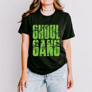 Ghoul Gang Block Distressed - Women's Short Sleeve Graphic T-Shirt - 1 of 4