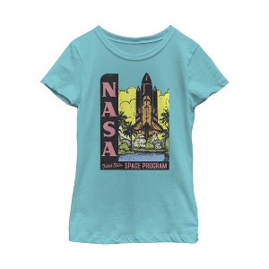 Girl's NASA Vintage Space Program T-Shirt - 1 of 3