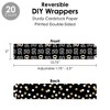 Big Dot of Happiness Adult 50th Birthday - Gold - Birthday Party Favors and Cupcake Kit - Fabulous Favor Party Pack - 100 Pieces - 3 of 4