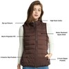 Alpine Swiss Jodie Womens Puffer Vest Insulated Down Alt Vest Jacket Water Resistant Zip up Pockets Versatile Layer Outerwear - 3 of 4