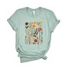 Simply Sage Market Vintage Pressed Flowers Short Sleeve Tee - 2 of 4