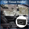 Unique Bargains Car Tissue Box Organizer Diamond Pattern PU 8.27"x4.92"x2.95" 1 Pcs - 2 of 4