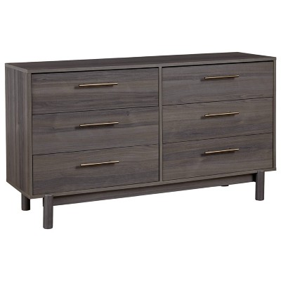 Brymont Dresser Dark Gray - Signature Design by Ashley