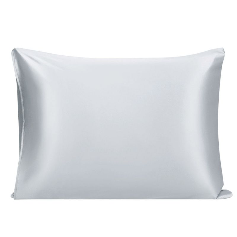 PiccoCasa 22 Momme Both Sides 100% 550TC Silk Envelope Closure Pillowcases 1 Pc, 3 of 4