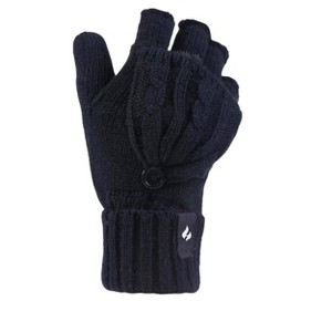 Heat Holders® Women's Converter Gloves | Insulated Cold Gear Gloves | Advanced Thermal Yarn | Warm, Soft + Comfortable | Plush Lining | Winter Accessories | Men + Women’s Gift - 1 of 3
