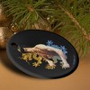 Bruce Lee Dragon Porcelain Holiday Christmas Tree Ornament  2.8" (7.1 cm) - 4 of 4