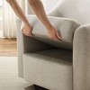 VANOMi 29.92'' Upholstered Swivel Accent Chair - 4 of 4