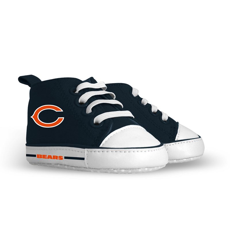 Baby Fanatic Pre-Walkers High-Top Unisex Baby Shoes -  NFL Chicago Bears, 2 of 6