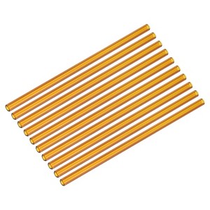 Unique Bargains Borosilicate Long Pipes Industrial Transparent DIY Glass Tubing - 1 of 4
