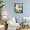 Stupell Industries Italian Coast Abstraction Floating Frame Canvas Art - 3 of 4