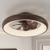 C Cattleya 20in Dimmable LED RGB Smart Ceiling Fan with Light and Voice/App/Remote Control - 2 of 4