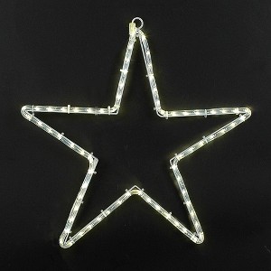 Novelty Lights Warm White Holiday Star LED Rope Light Motif - 1 of 3