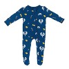 Zippered Footie in Ravenclaw™ - 2 of 4
