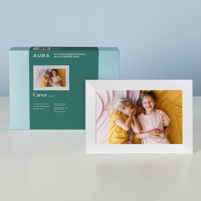 10.1" Sea Salt Wi-Fi Digital Photo Frame with Built-In Speaker
