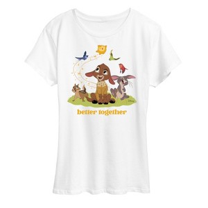 Women's - Disney - We Are Better Together Short Sleeve Graphic T-Shirt - 1 of 4