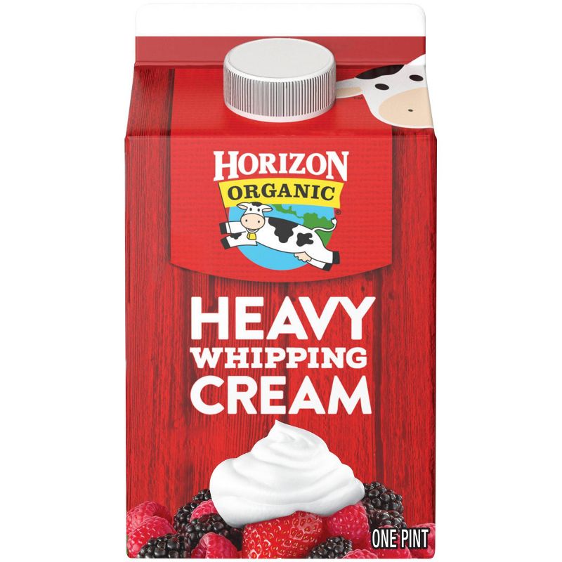 Horizon Organic Heavy Whipping Cream - 16 fl oz (1pt), 1 of 7