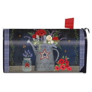 Briarwood Lane Spring Mailbox Cover  - Standard Size - American Watering Can For Spring Mailbox Cover - 1 of 3