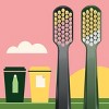 Curaprox CS 5460 Recycled Edition 2025, Ultra Soft Toothbrush for Gentle and Powerful Daily Cleaning, 2 pcs - 3 of 3